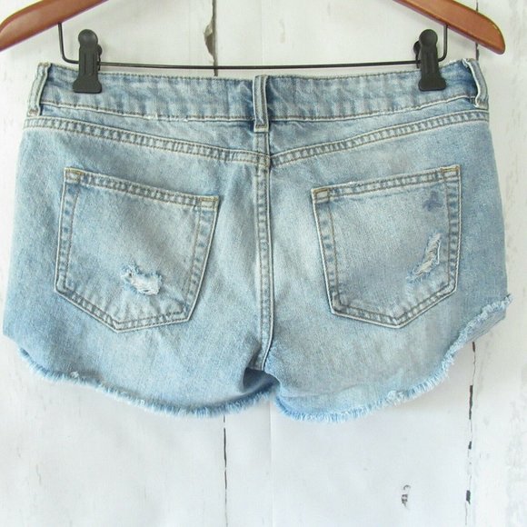 SOLDL1961 Karlie Boyfriend Shorts Light Distressed - Picture 4 of 7